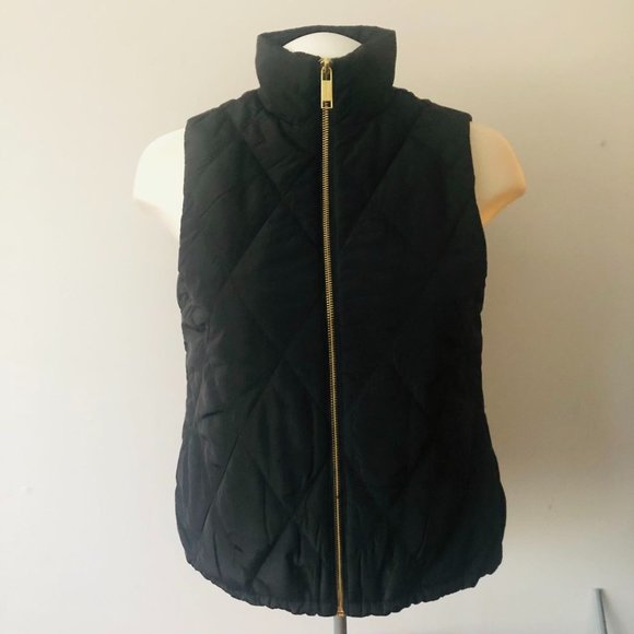 NWOT - Michael Kors Women's Puffer Vest in Black Size XS - Picture 1 of 13